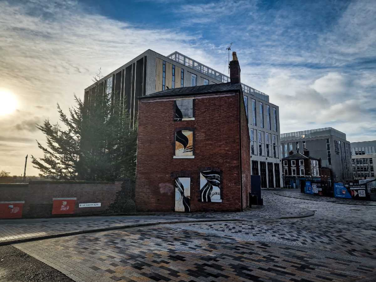 Birmingham, Nechells, Belmont RowNear the City University - January 2023